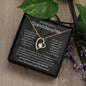 To Our Lovely Granddaughter | Forever Love Necklace
