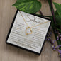 To My Soulmate - To My Wife Necklace, Anniversary Gift, Wife Gift Ideas, Gift From Husband, Wife Birthday Gift, Romantic Gift Wife, Anniversary Wife