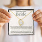 To My Bride - Bride Gift From Groom, Wedding Day Gift, Groom to Bride, Jewelry Gift from Groom to Bride, Beautiful Bride Necklace, To My Bride From Groom