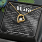 To My Wife Necklace, Anniversary Gift, Wife Gift Ideas, Gift From Husband, Wife Birthday Gift, Romantic Gift Wife