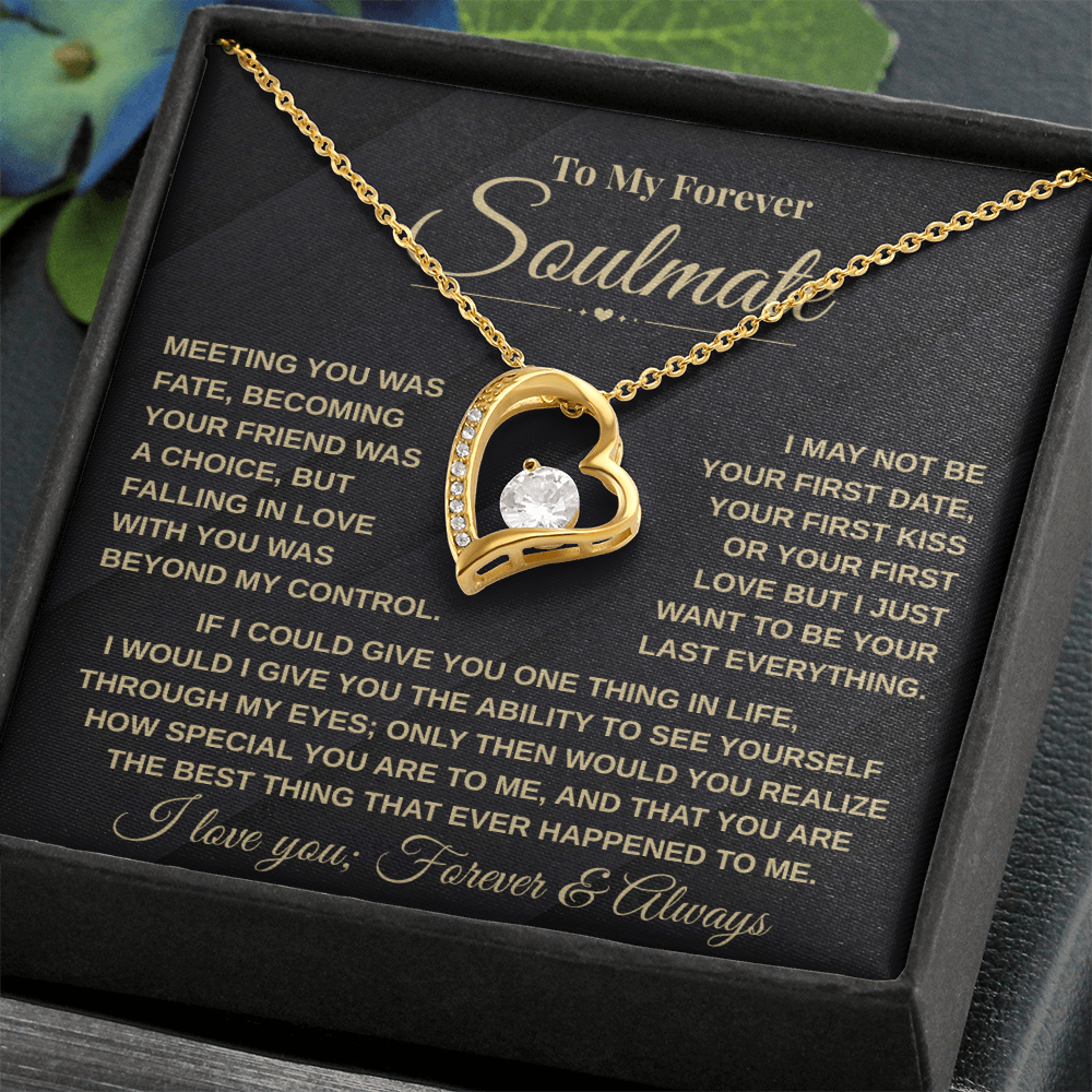 To My Forever Soulmate | Forever Love Necklace