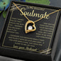 To My Beautiful Soulmate | Forever Love Necklace