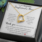 To My Beautiful Boyfriend's Mom | Forever Love Necklace