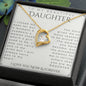 To My Daughter, Daughter Gift, Daughter Necklace, Daughter Birthday, Daughter Christmas Gift, Daughter Gift Ideas