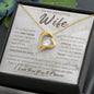 To My Wife Necklace, Anniversary Gift, Wife Gift Ideas, Gift From Husband, Wife Birthday Gift, Romantic Gift Wife, Anniversary Wife