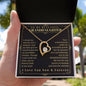 To My granddaughter - Granddaughter Gift - Granddaughter Necklace - Birthday Necklace - Graduation Gift - Gift from Grandma/Grandpa, Granddaughter gift