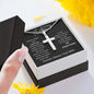 To My Husband | Stainless Steel Cross Necklace