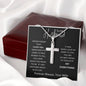 To My Husband | Stainless Steel Cross Necklace