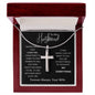 To My Husband | Stainless Steel Cross Necklace
