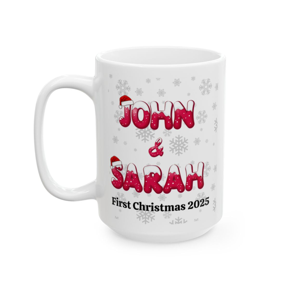 Personalized Ceramic Mug, (11oz, 15oz)