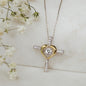 Cross Dancing Necklace