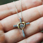 Cross Dancing Necklace