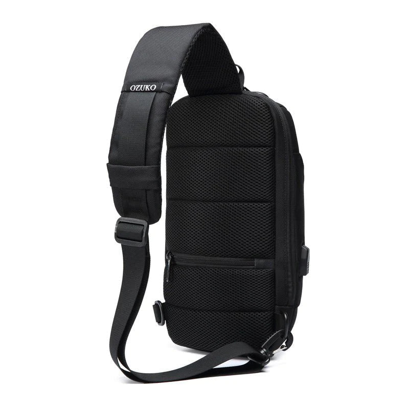 Nomova™ TrekSafe – Anti-Theft Charging Crossbody Bag