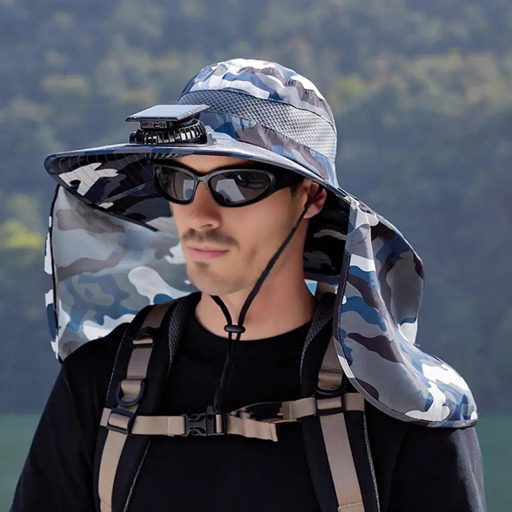 Solar Breeze Adventure Fan Hat