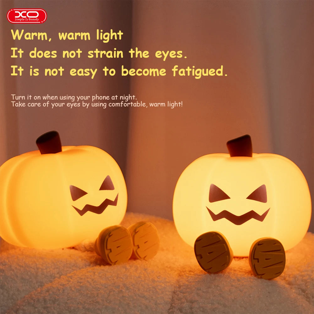 NavaGlow Pumpkin Night Light