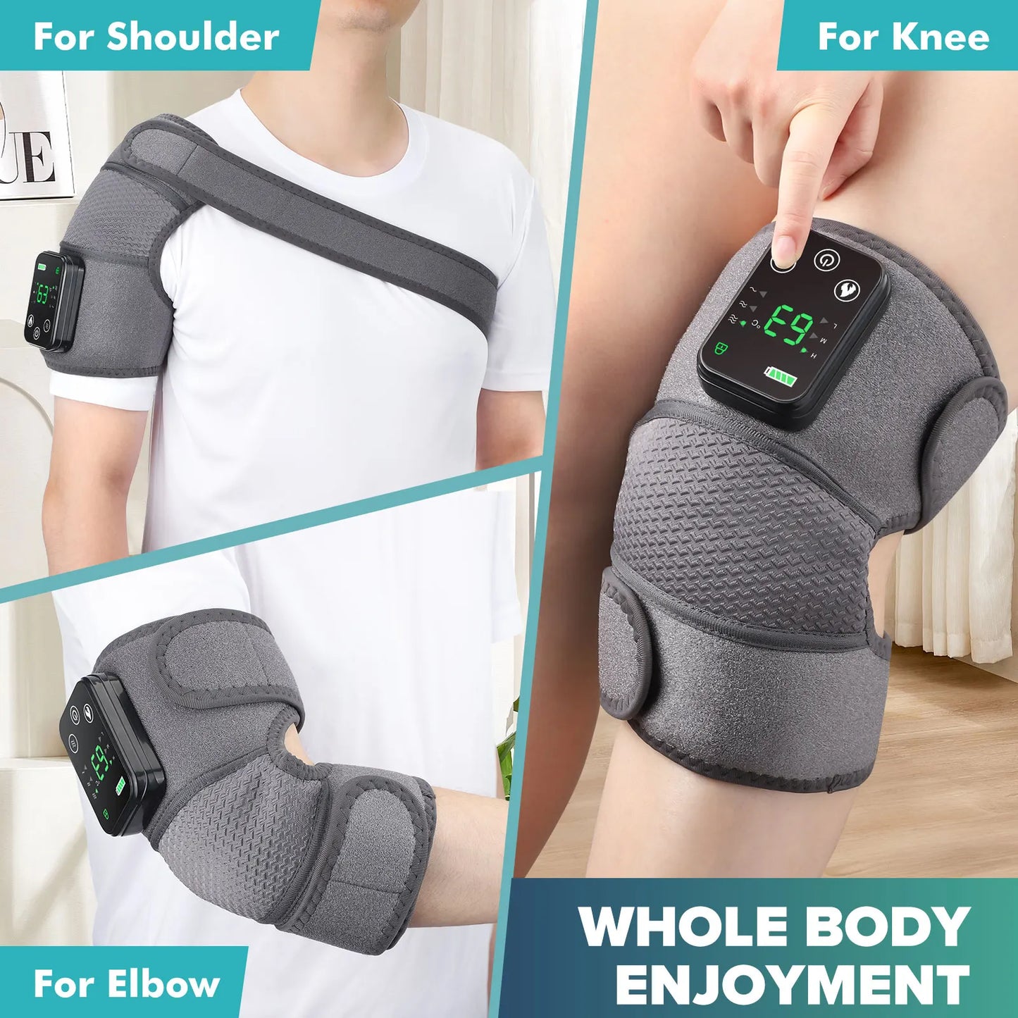ThermaFlex Relief Heated Massager + FREE EBOOK