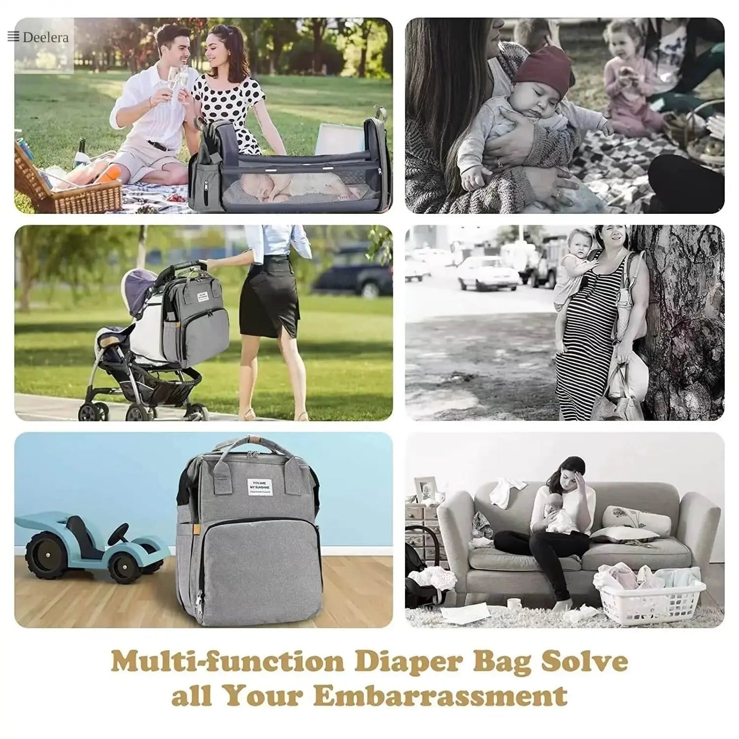 Mom's Handy Baby Backpack