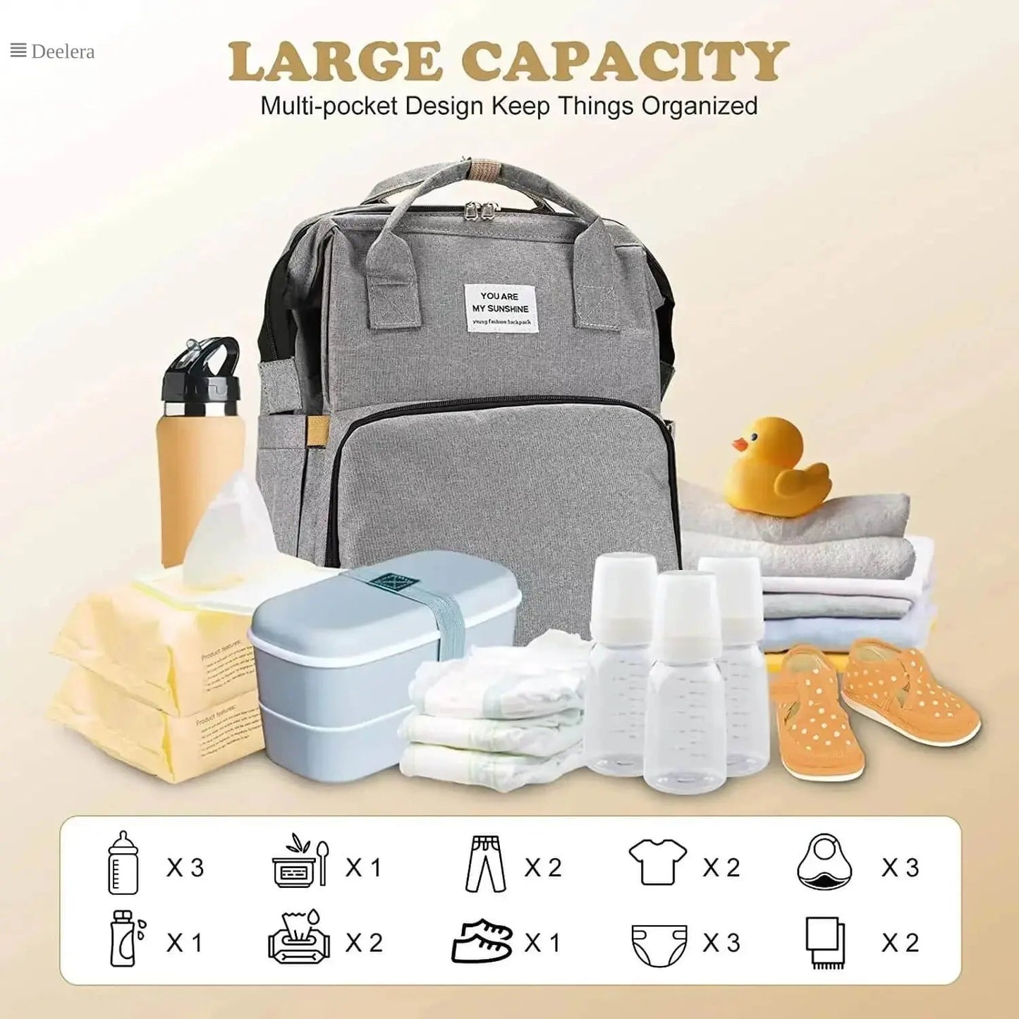 Mom's Handy Baby Backpack
