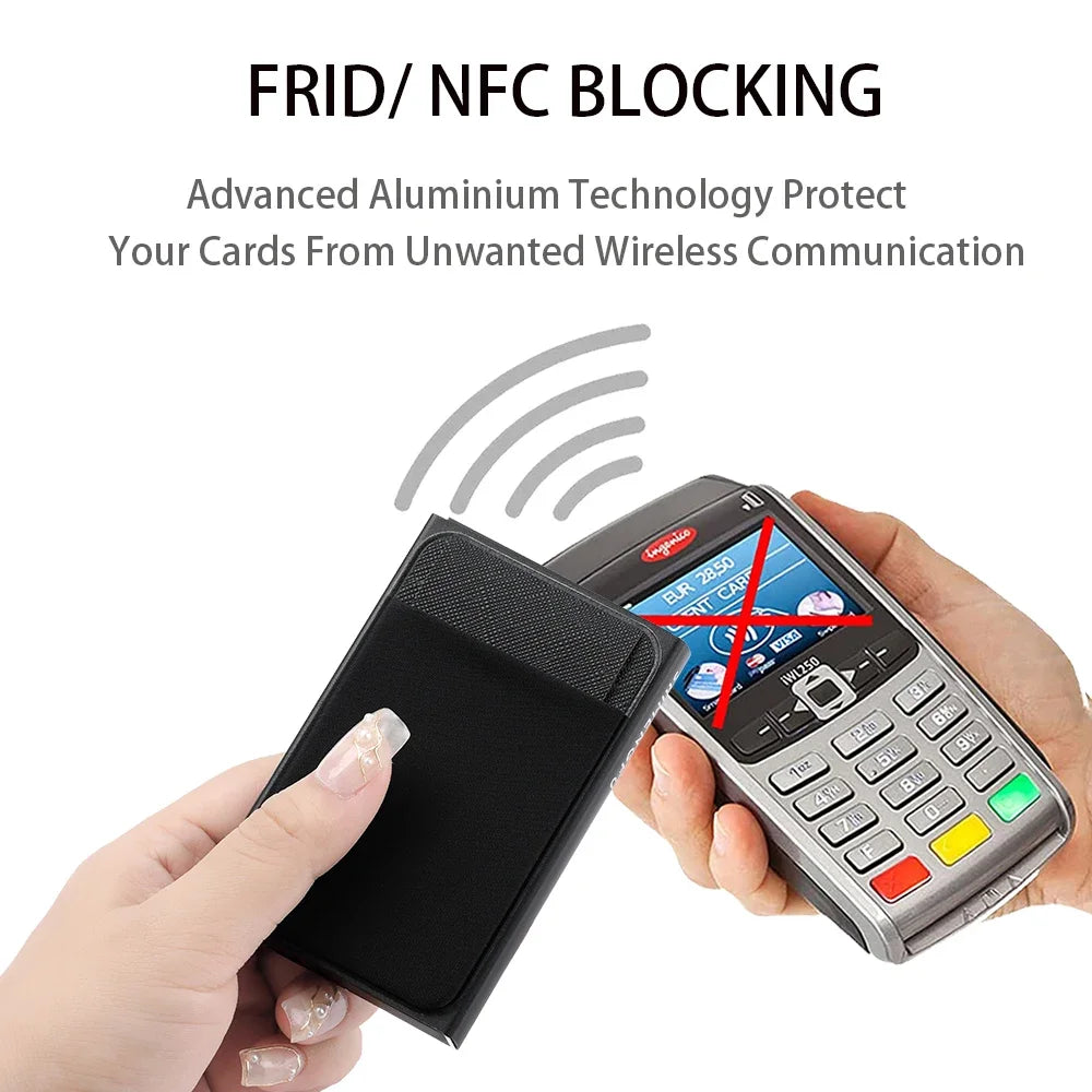 NAVASHAI RFID Wallet Card Holder