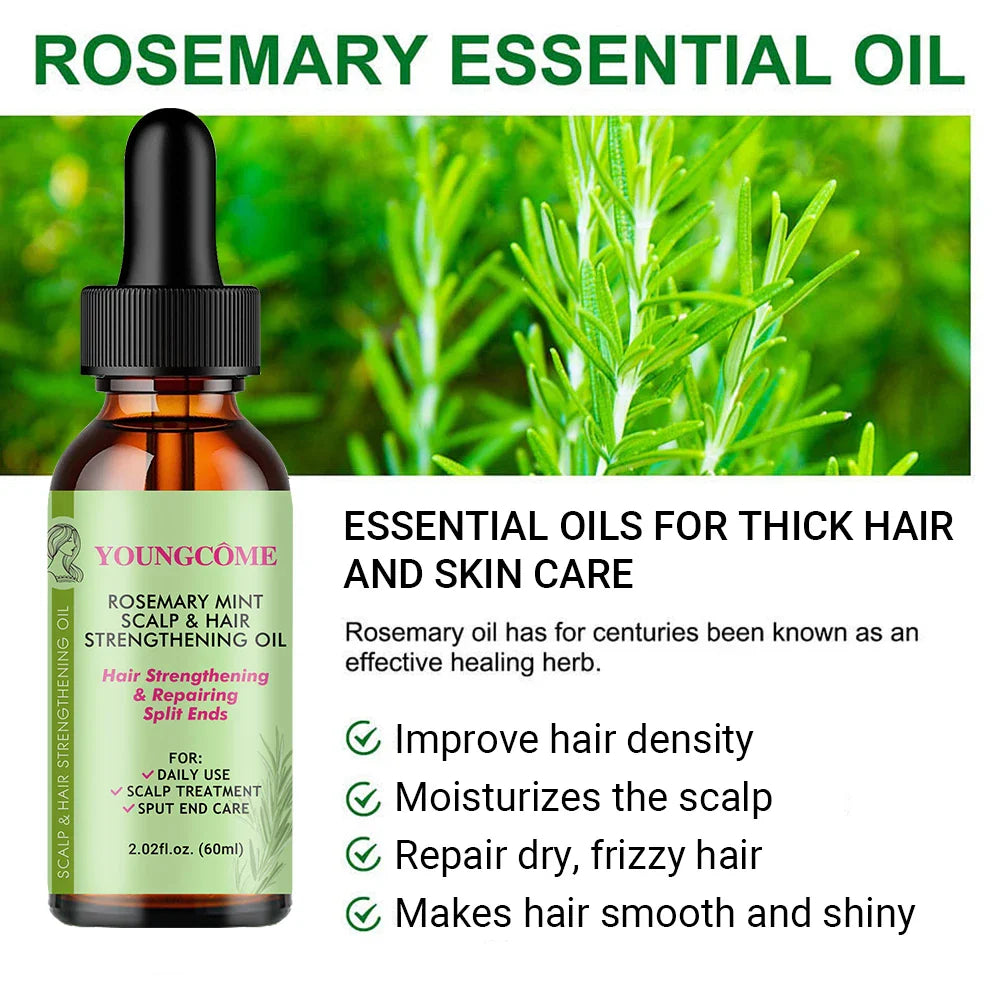 Rosemary Mint Miracle Hair Oil