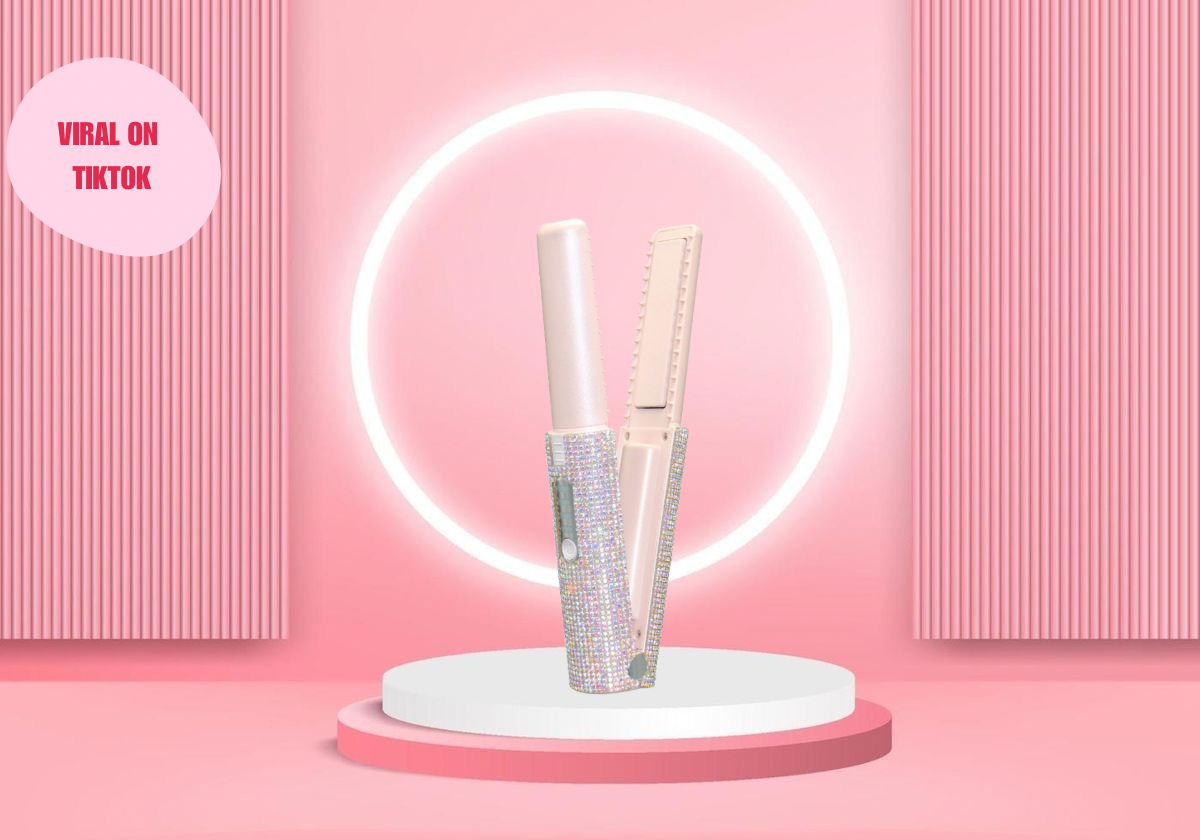 ShimmerGlam Portable Hair Styler