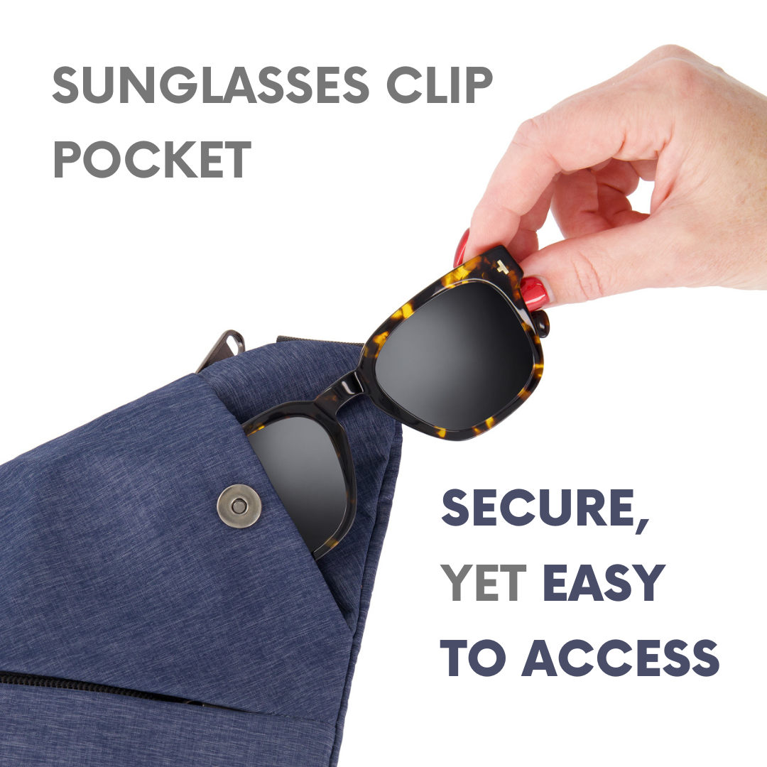 NOMOVA™ Anti-Theft Crossbody Travel Bag with Sleep Eye Mask