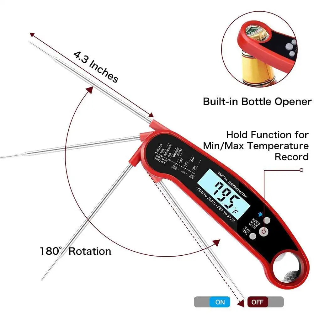 NAVASHAI GrillGenius™ Meat Thermometer