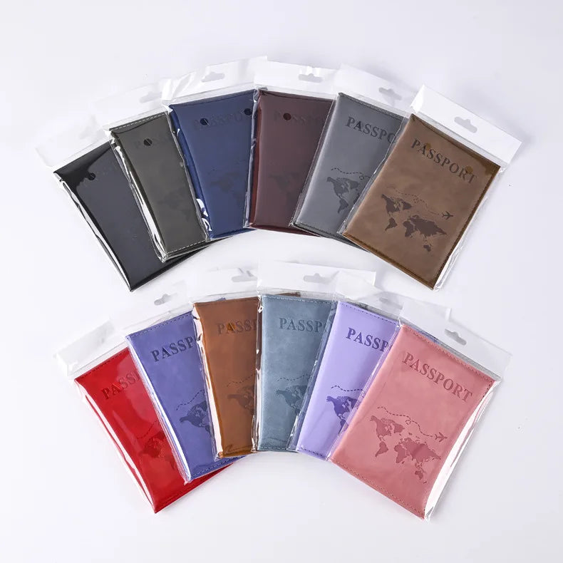 NavaShai Vibrant Travel Passport Holder