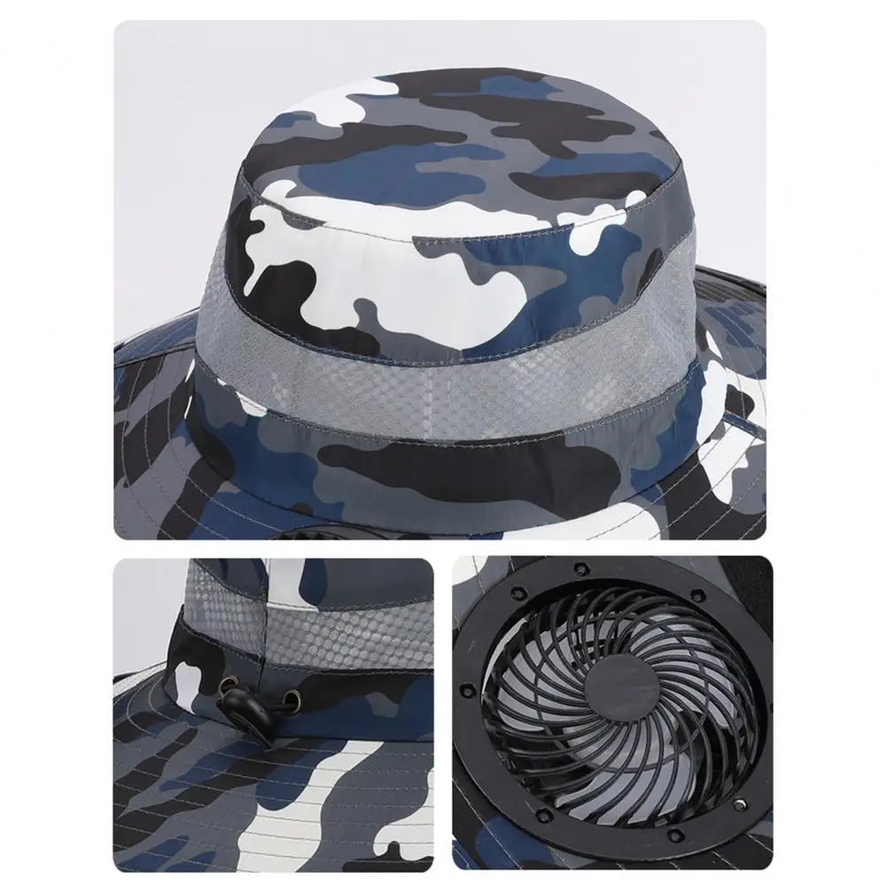 Solar Breeze Adventure Fan Hat