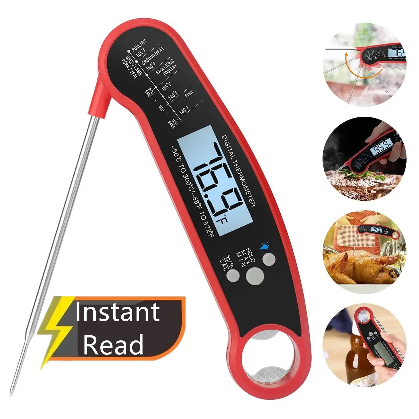 NAVASHAI GrillGenius™ Meat Thermometer