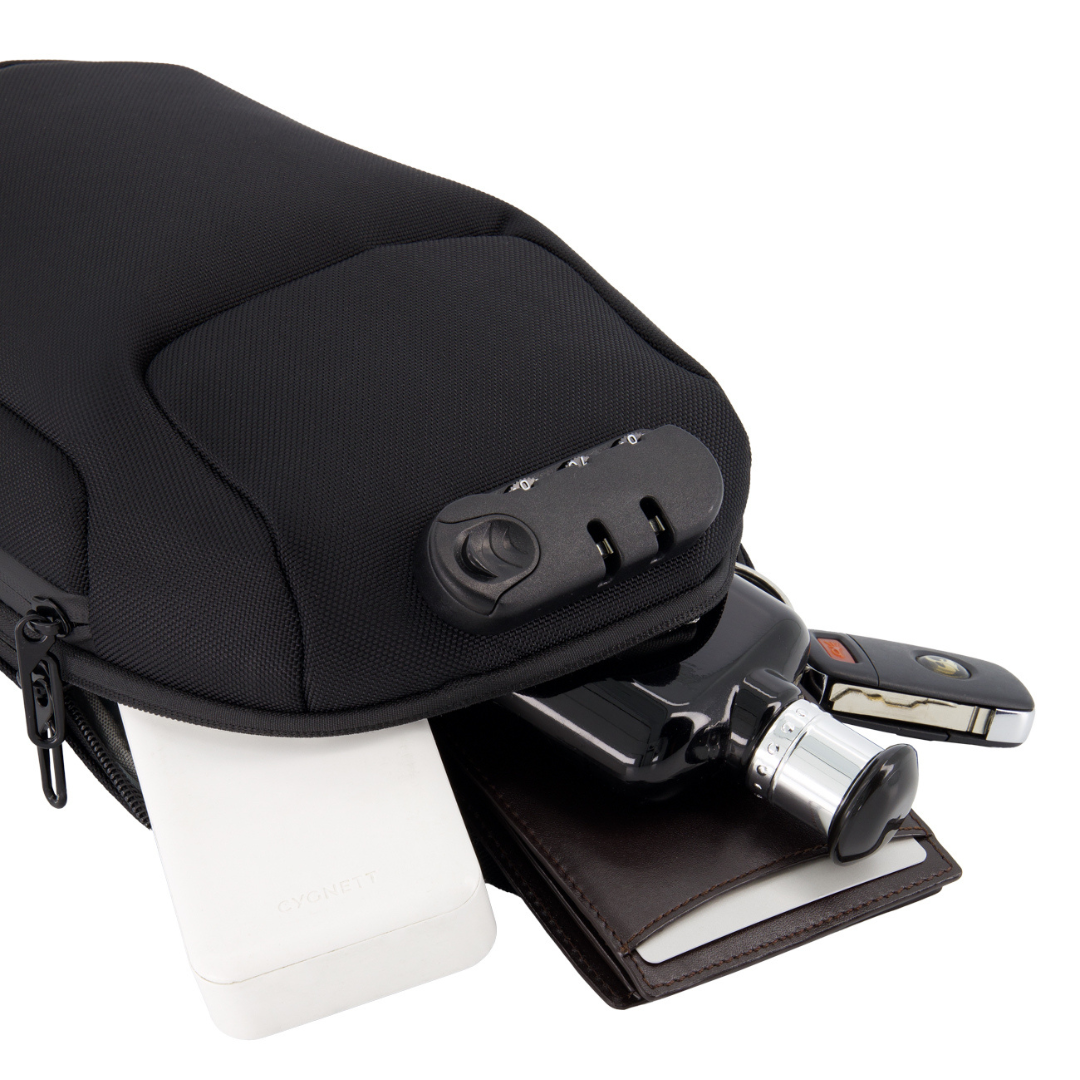 Nomova™ TrekSafe – Anti-Theft Charging Crossbody Bag