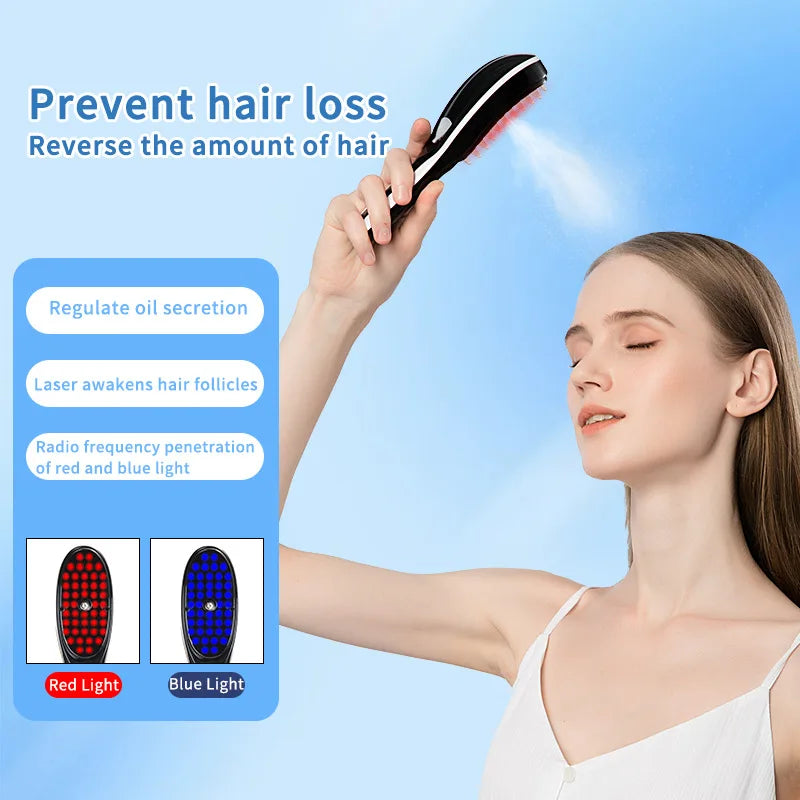 Vibrant Hair Growth Massage Brush