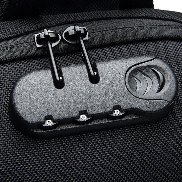 Nomova™ TrekSafe – Anti-Theft Charging Crossbody Bag