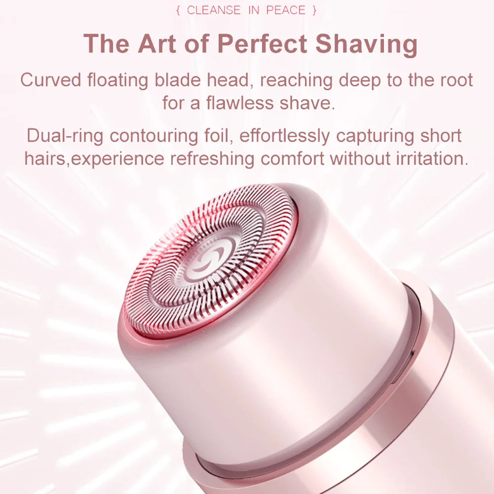 NavaShai™ GlowTrim Smooth Shaver