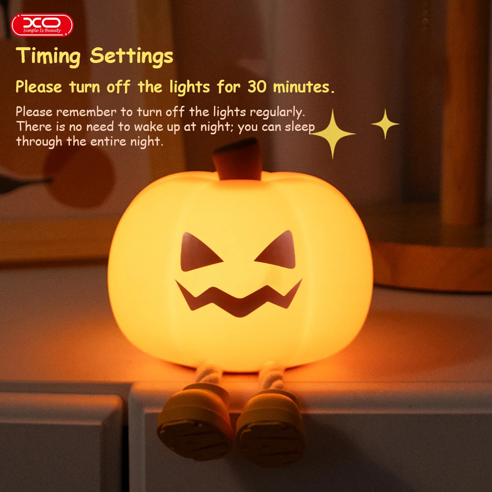 NavaGlow Pumpkin Night Light