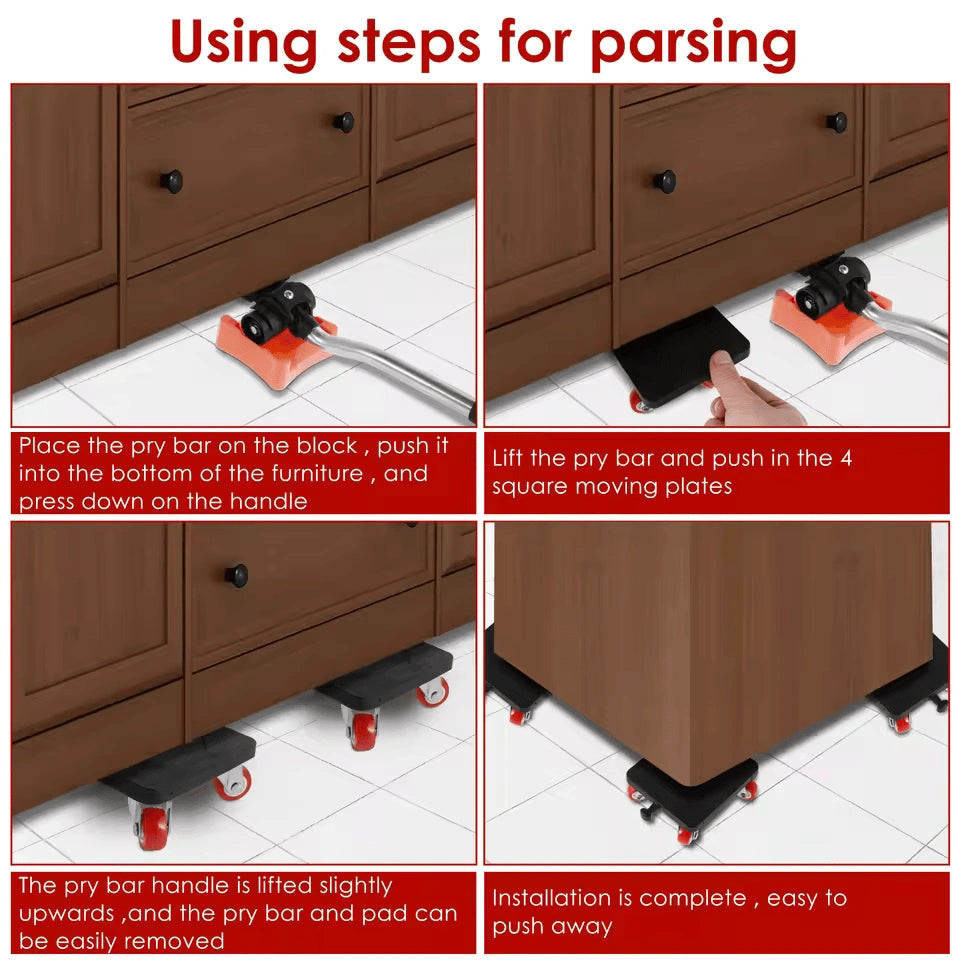 GlideMaster Pro Dolly Mover Kit
