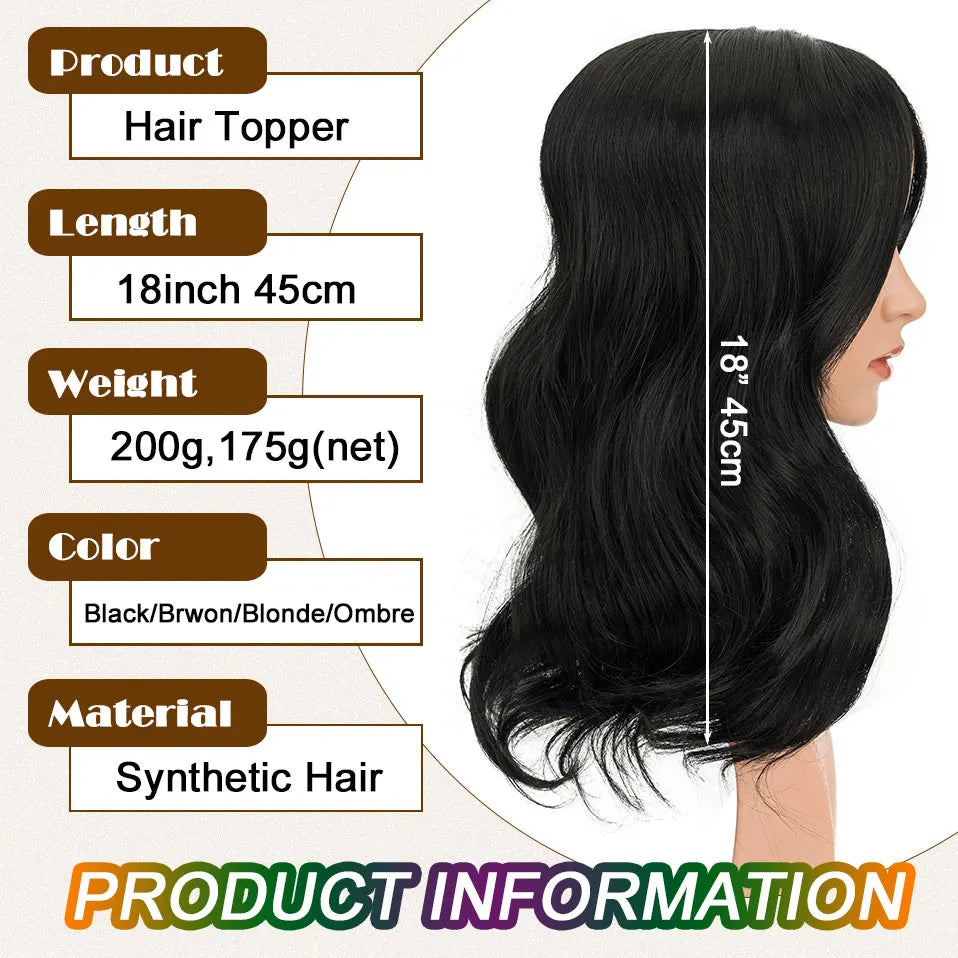 NavaShai Glamour Waves Hair Topper