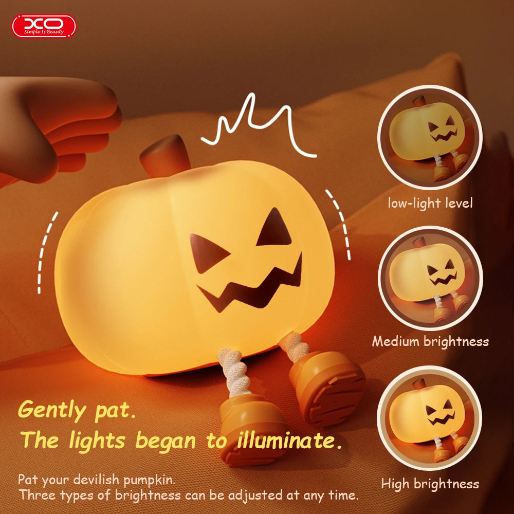 NavaGlow Pumpkin Night Light