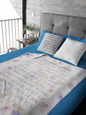 To My Granddaughter Butterflies Cozy Plush Fleece Blanket - 50x60, 60x80
