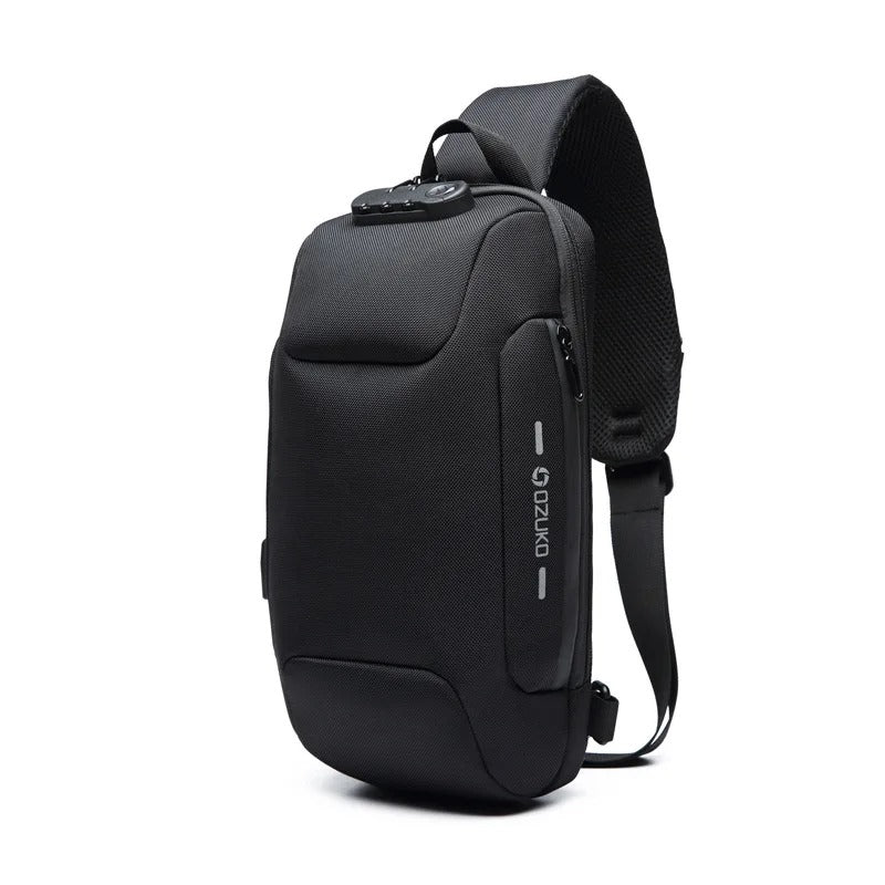 Nomova™ TrekSafe – Anti-Theft Charging Crossbody Bag