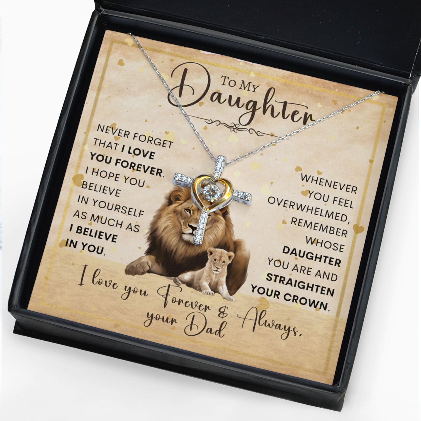 Cross Dancing Necklace