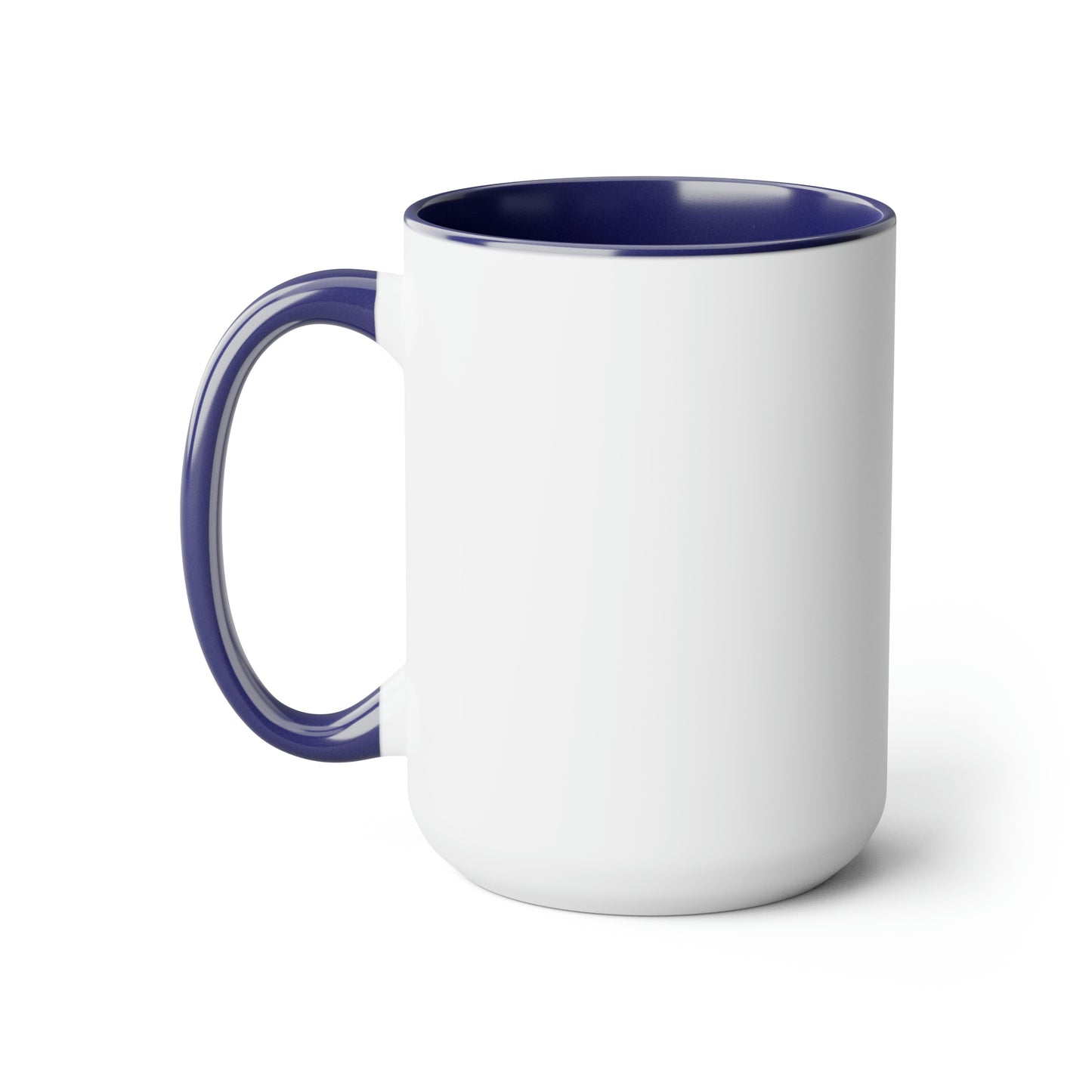 Two-Tone Coffee Mugs, 15oz
