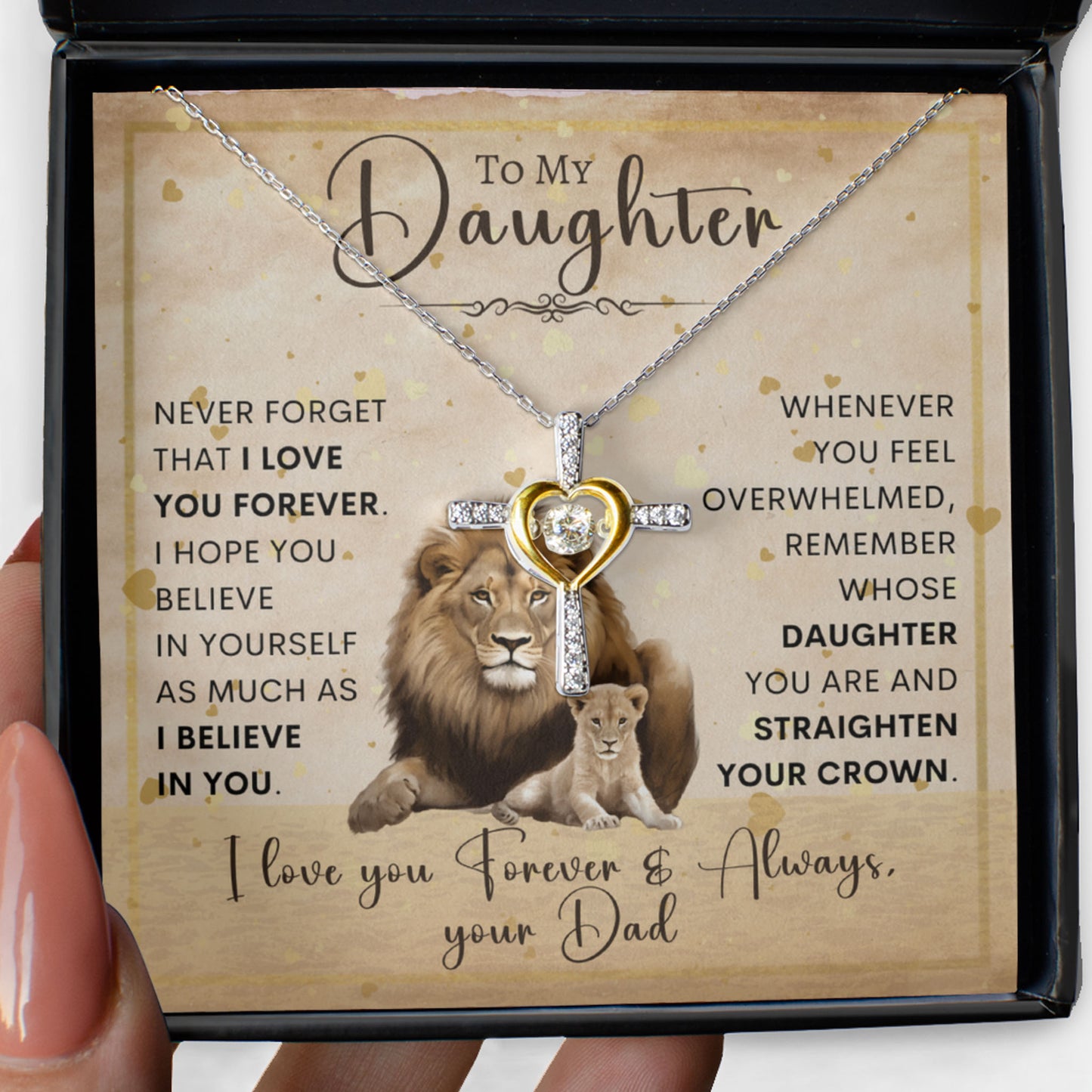 Cross Dancing Necklace