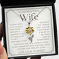 Sunflower Pendant Necklace