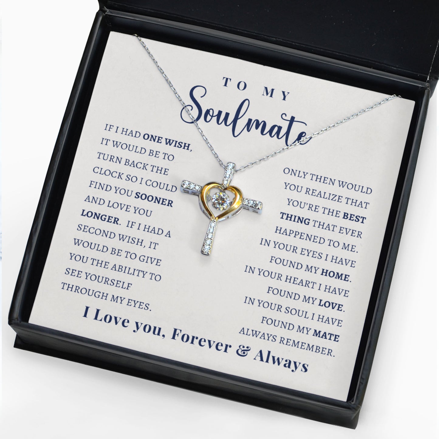 Cross Dancing Necklace