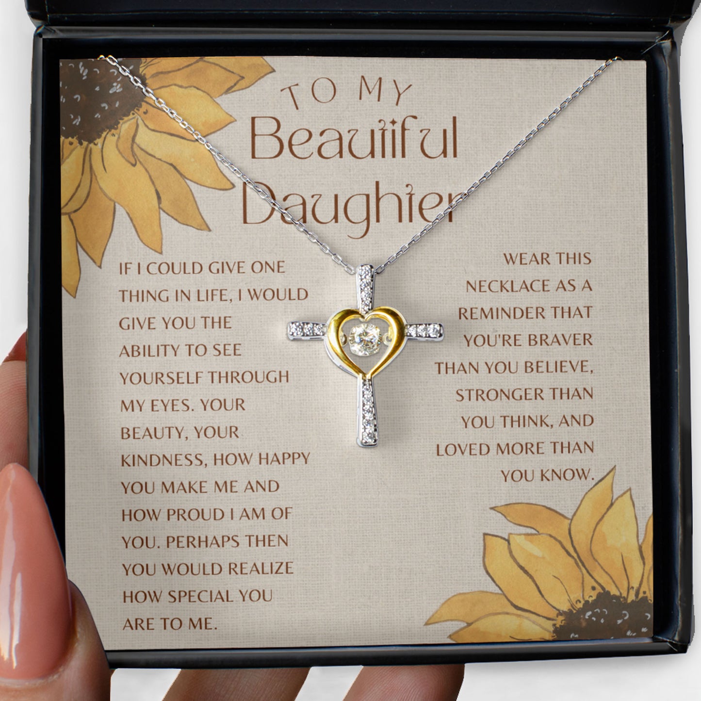 Cross Dancing Necklace