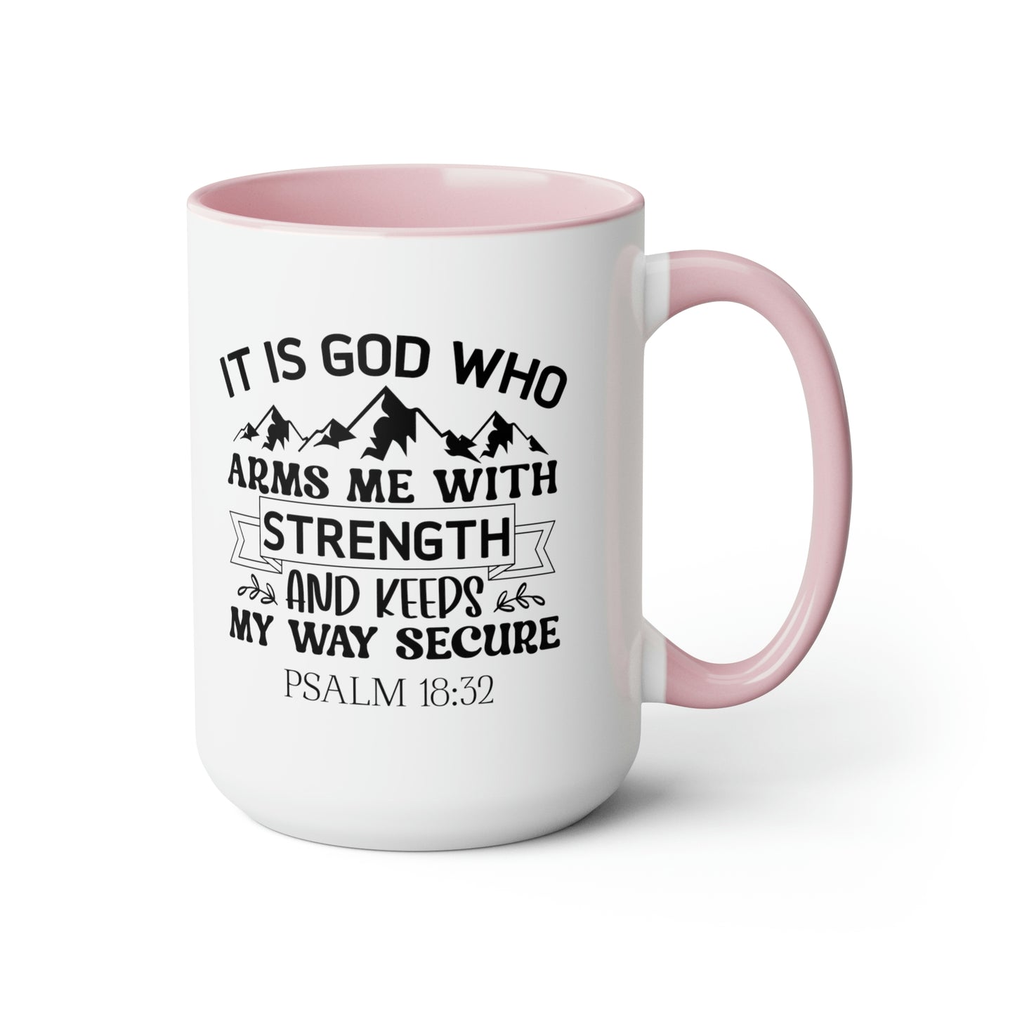 Two-Tone Coffee Mugs, 15oz