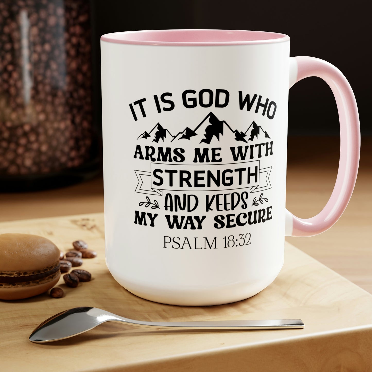 Two-Tone Coffee Mugs, 15oz