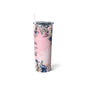 To The World You Are A Mother Skinny Steel Tumbler with Straw, 20oz