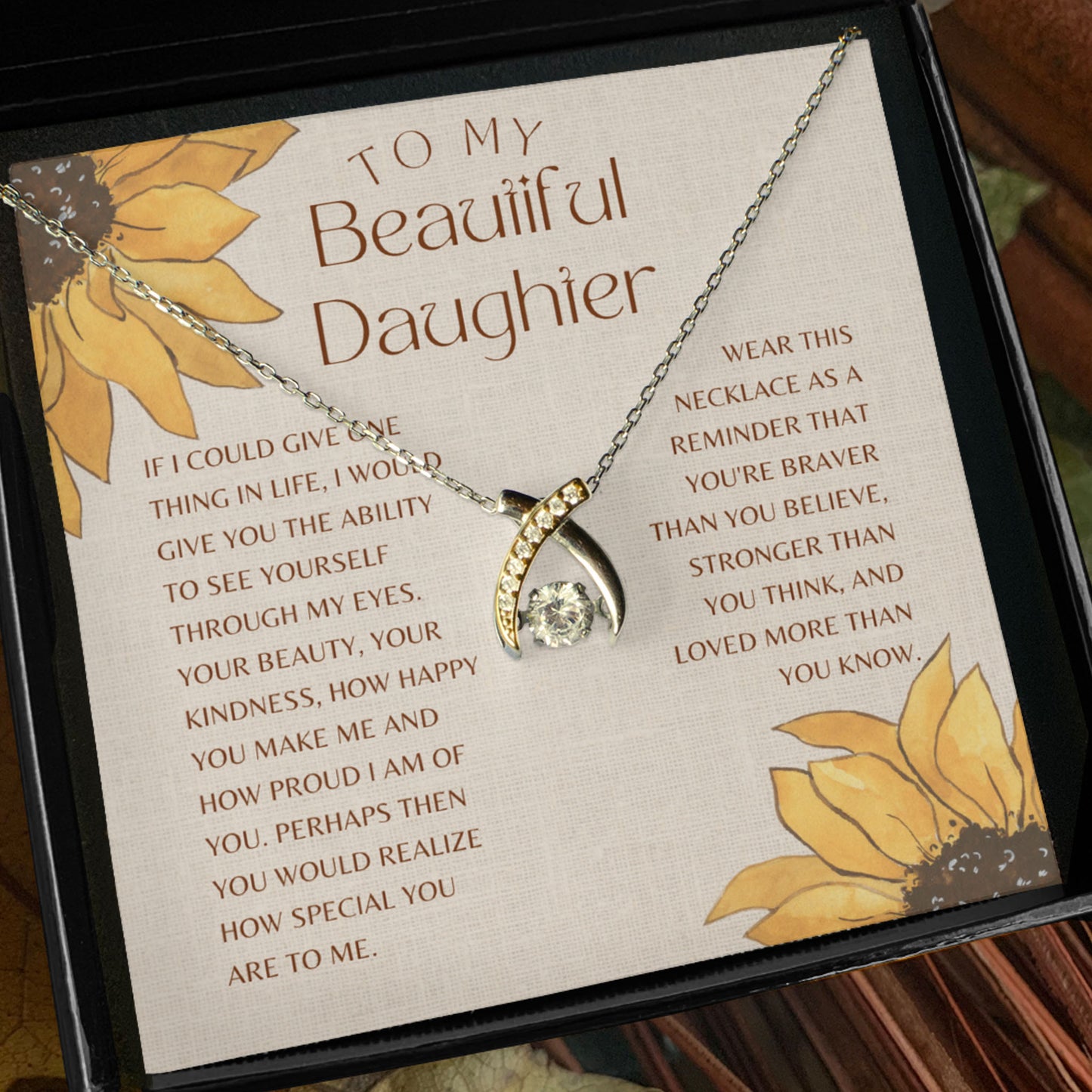 Wishbone Dancing Necklace